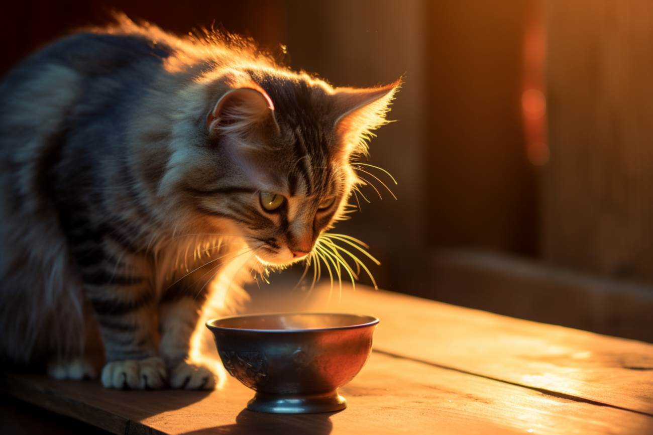 Macska itatókút: friss víz mindig és mindenhol